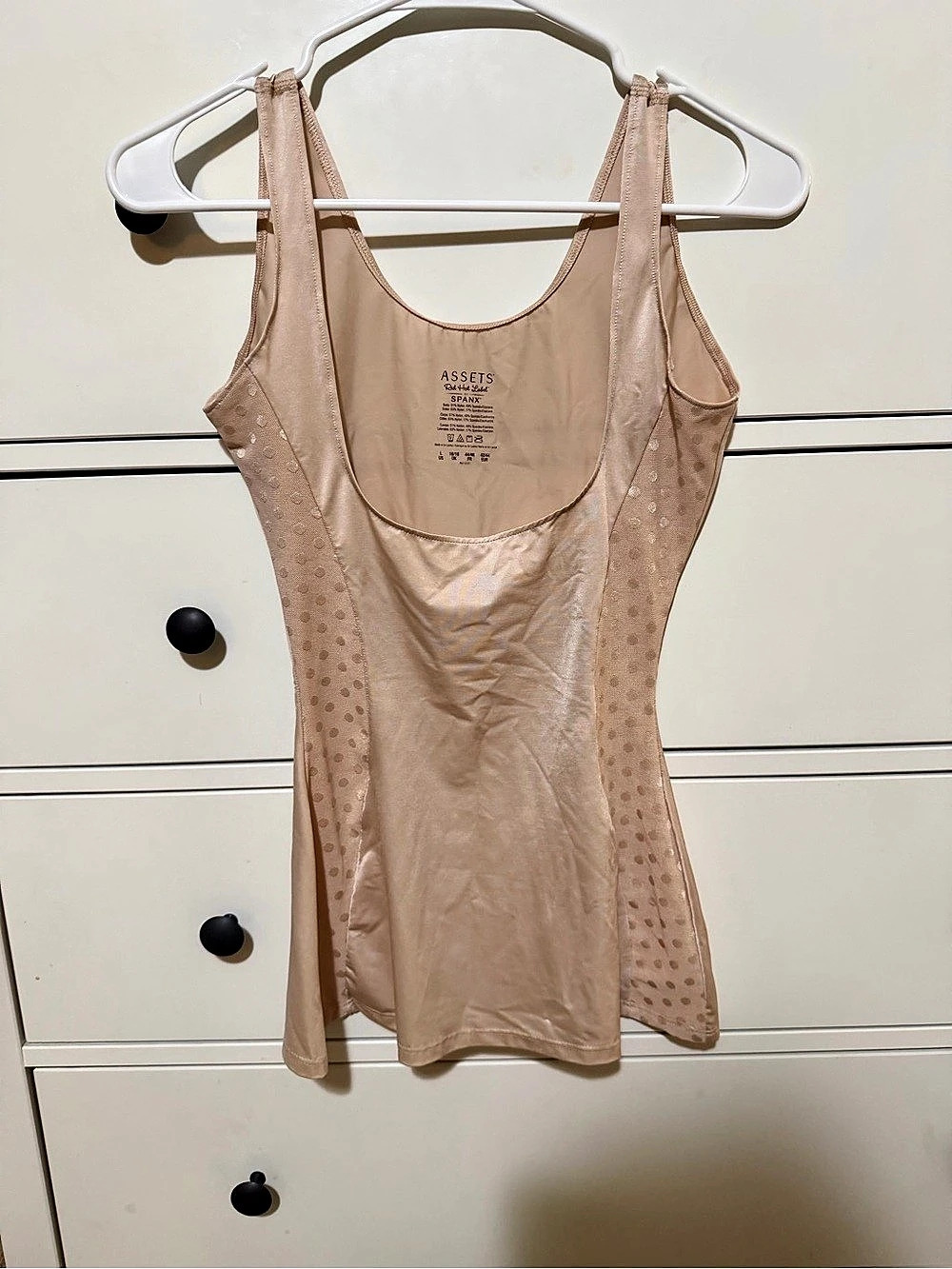 Assets by Sara Blakely SPANX Red Hot Label Pink Shapewear Tank Size Large